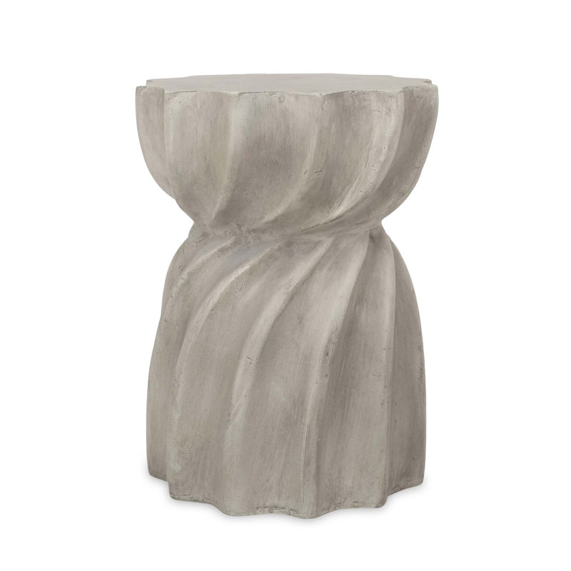 Table d'appoint d'extérieur moderne avec plateau soleil