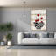 «Bowl Of Cherries On Wood» par Linda Woods, art mural sur toile-305166010