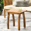 Fauteuil club en bois gris foncé foncé-121046211