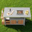 Mobile Garden Cabinet Grill Cart