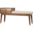 Anisten Polyester Blend Upholstered Bench with Drawers