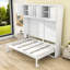 Lit escamotable en bois avec armoires Ludgero-600238129-600238128
