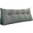 Sit-up Back Comfort Corduroy Bed Headboard Wedge Reading Pillow Triangular Backrest-99222256-99222259
