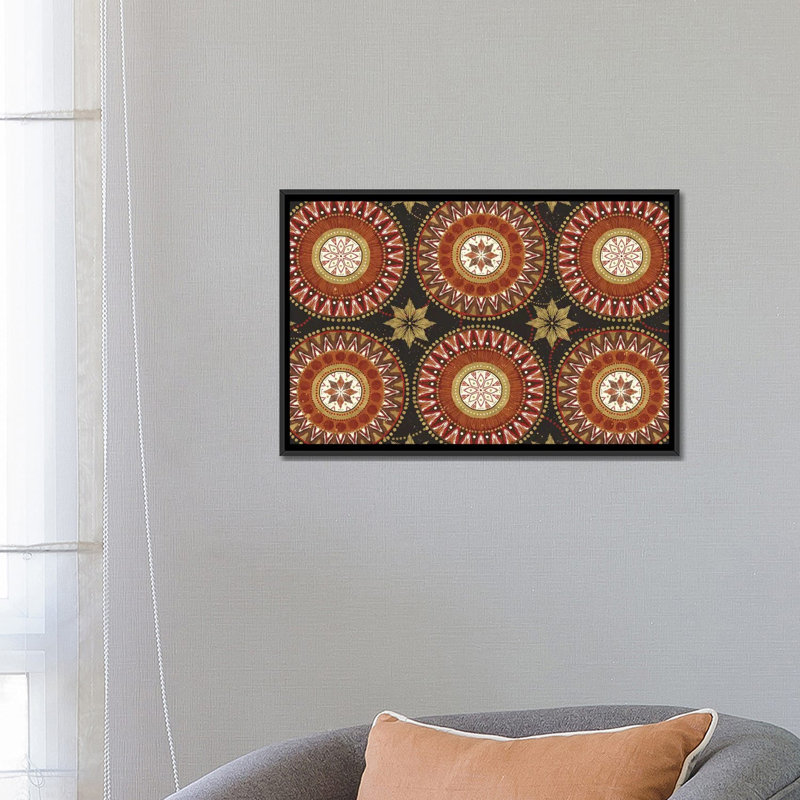 «Fresh Coffee IV», impression sur toile, H 18 po x l 26 po x P 1,5 po, Toile avec cadre noir, Pas de tapis