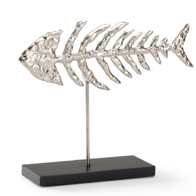 Fish Skeleton Figurine