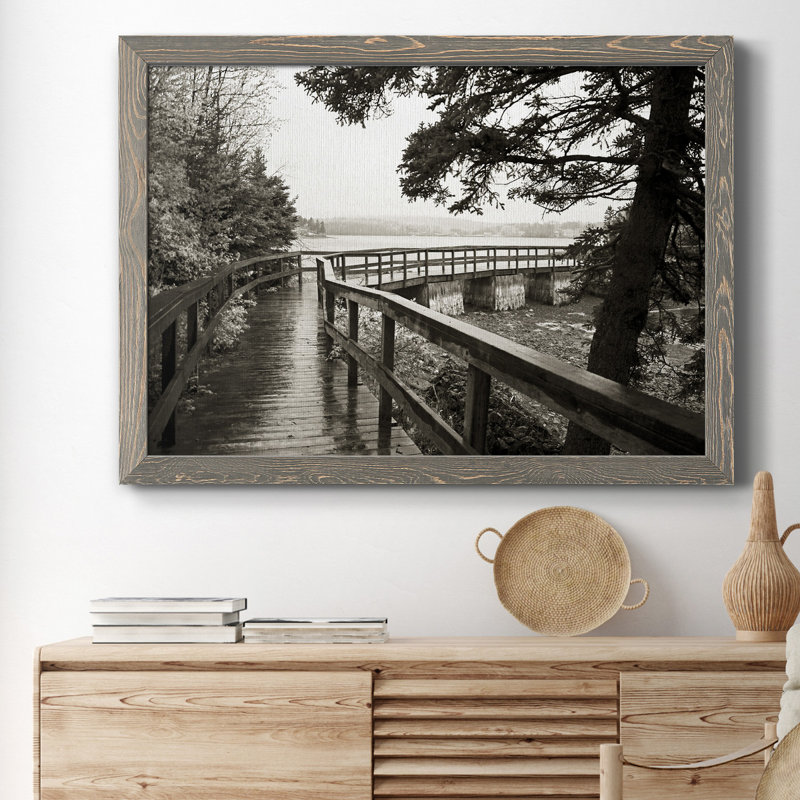 Nouvelle-Écosse - Impression sur toile, H 31,5 po x l 23,5 po x P 1,5 po, Gris