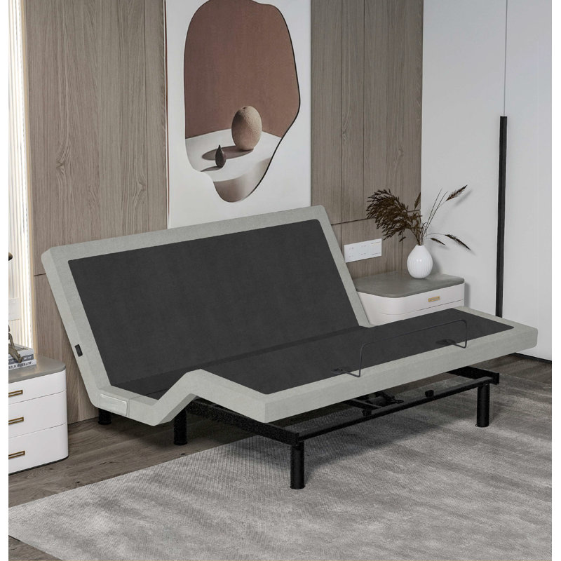 Zeledon Massaging Adjustable Bed with Wireless Remote, King