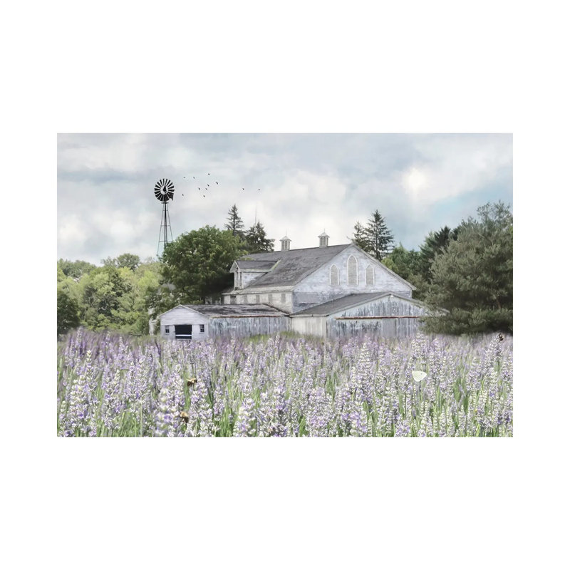 Rustic Country Life - Giclée sur toile tendue avec châssis