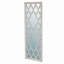 24 "x 60" miroir de plancher blanc patiné, miroir complet pour le salon de la chambre à coucher de la salle de bain