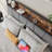 Bed Frame, Storage Headboard with Charging Station, Solid and Stable, No Box Spring Needed, Easy Assembly