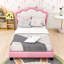 Lit plateforme tapissier Wilda Princess-2098330748