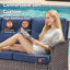 5-Piece Outdoor Wicker Rattan Patio Sofa Set With Swivel Chairs And Ottomans
