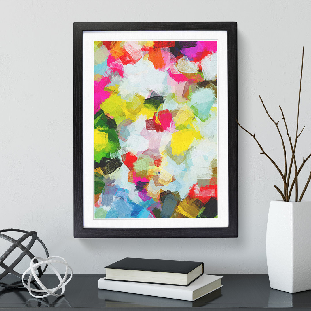 The Breaks Abstract - Single Picture Frame Painting