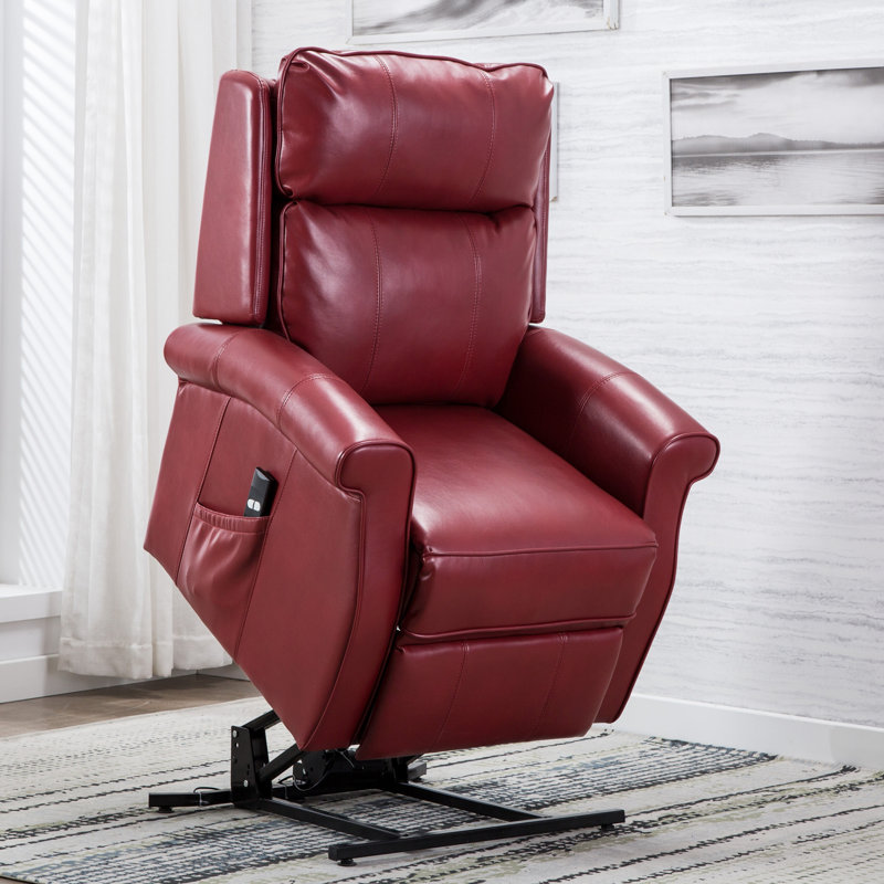 Fauteuil releveur Traditional, Rouge