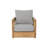 Crelake Deluxe 7 Piece Teak Outdoor Seating Group-1035075857