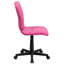 Chaise de bureau pivotante en vinyle Bonavant-100667718-100667726