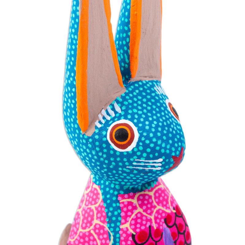 Figurine Elisaul Oaxacan Bunny Alebrije