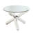 Yuliy Contemporary 26" Round Lamp Table