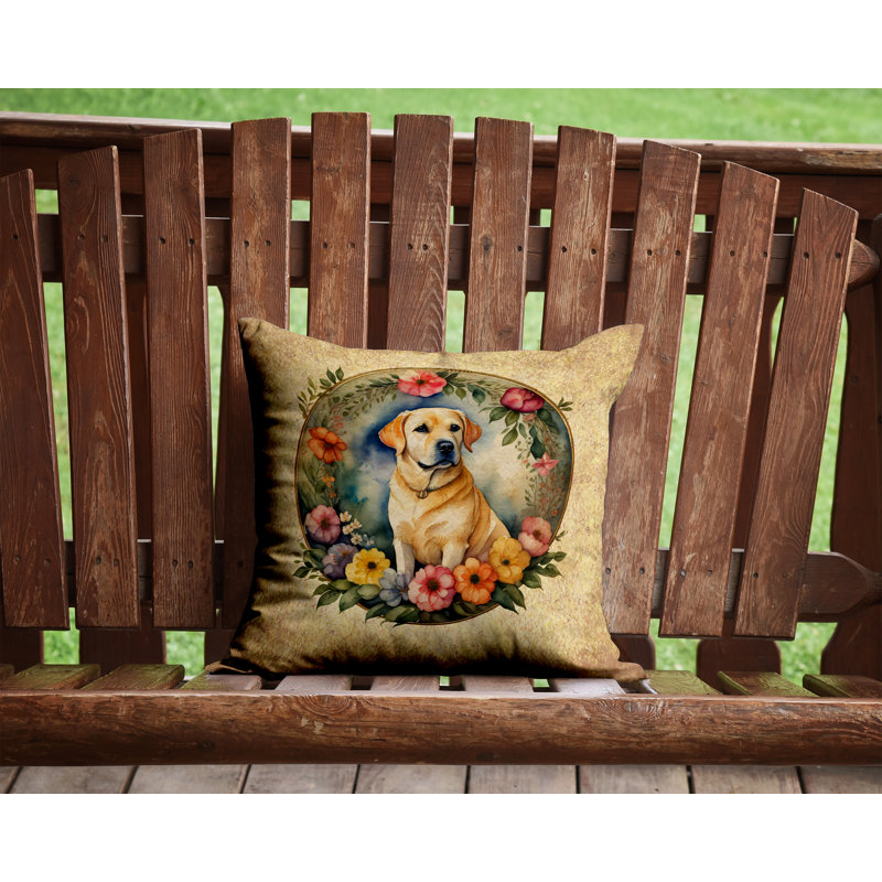 Other/No Pattern Outdoor Throw Pillow, 14" H x 14" W x 3" D