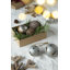 Cloches - ensemble de 12 - gris