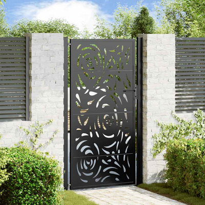  Garden Gate Steel Flame Design