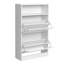12 Pair Flip Down Shoe Storage