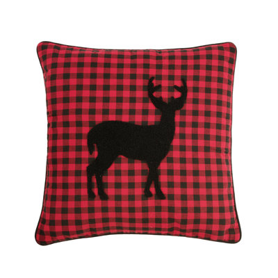 Coussin en coton cerf Swartz