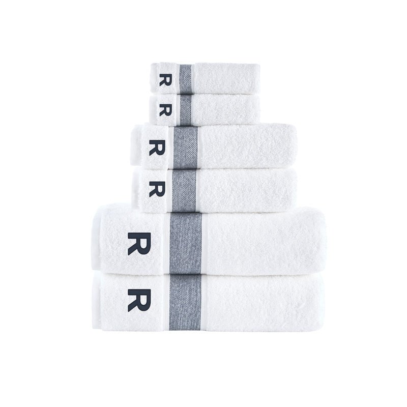 Dieter 6 pcs Towel Set, R, Navy