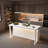 Elegant Versatile Retro Kitchen Island Fit for Kitchen Dining Rooms