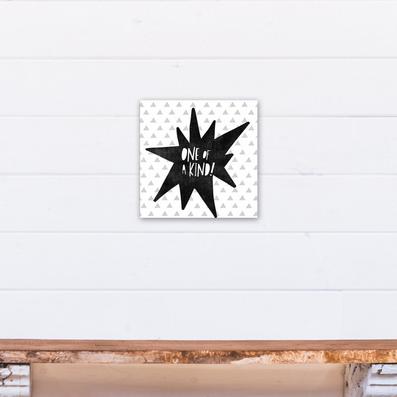 Art encadré "one of a kind" Mancia, H 16 po x l 16 po x P 1,25 po, Toile tendue