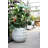 25 in. Metropole Planter - Antique White-1660867486