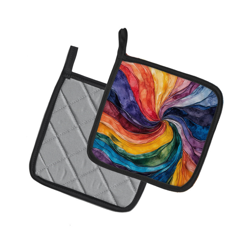 Paire de porte-pots Gay Mosaic of Pride