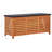 vidaXL Storage Box Outdoor Storage Chest Entryway Bench Solid Wood Eucalyptus