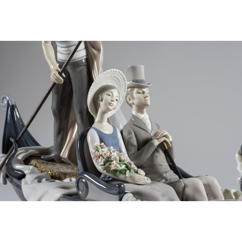 In the Gondola Couple Figurine