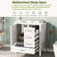 Ensemble de meuble-lavabo moderne 30 po avec lavabo en céramique 30 po-109186304