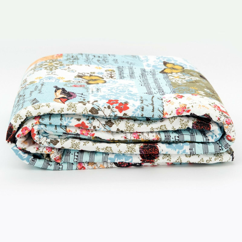 Swilley Polyester Patchwork Bedspread