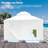 Gazebo Cover For Hardtop Gazebos, Outdoor Universal Winter Gazebo Cover With Sidewalls And Mesh Windows, All Season Waterproof Enclosed Gazebo Cover-113633050