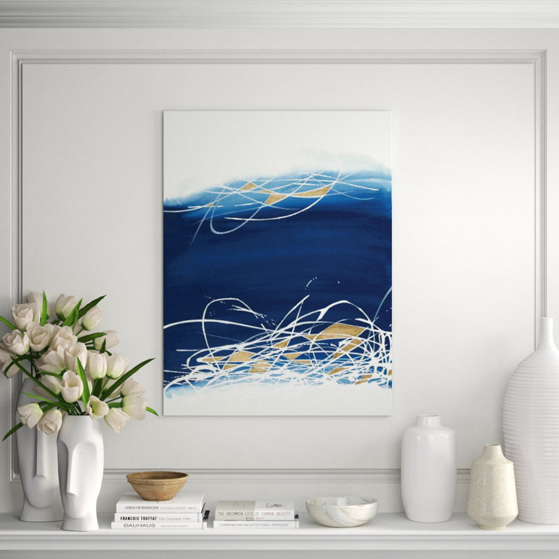Deep Lake III Print by Janice Sadler, Glass Coat, 40" H x 30" W