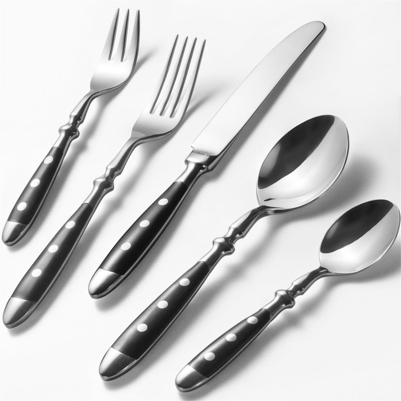 Maker Network 30 Piece Stainless Steel Cutlery Set , Service for 6