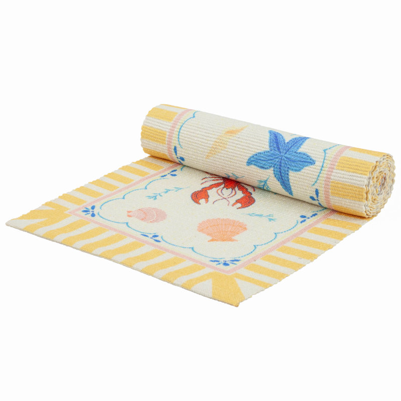 Brunch Stripes Indoor/Outdoor Table Runner, Rectangle 220cm L x 0.40cm D