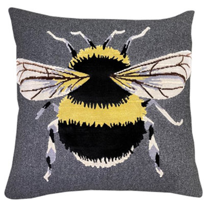 Wellton Feather Abstract Square Throw Cushion