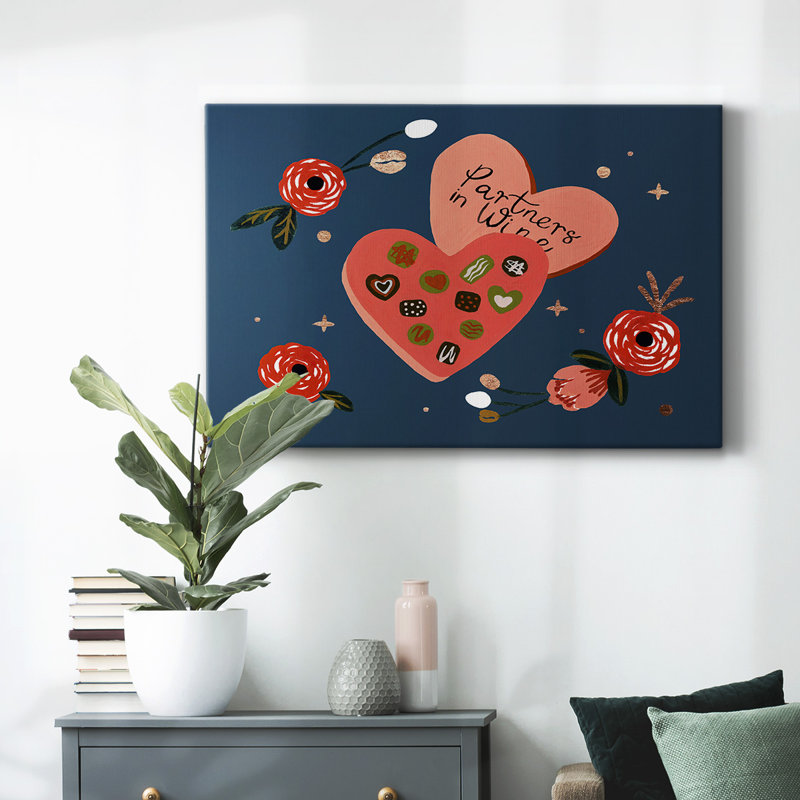Toile tendue Happy Galentine I-Gallery