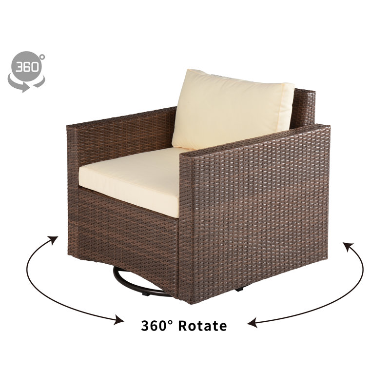 Fauteuil oscillant 360 degrés Out Door
