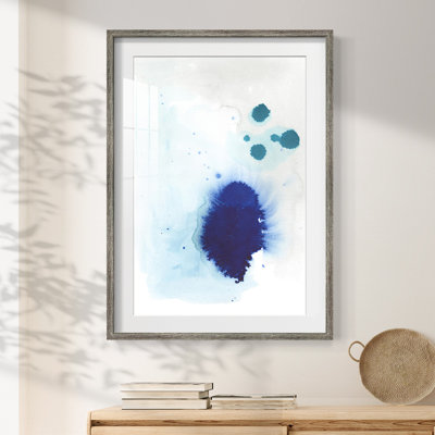 Spare Blue I -Framed Print