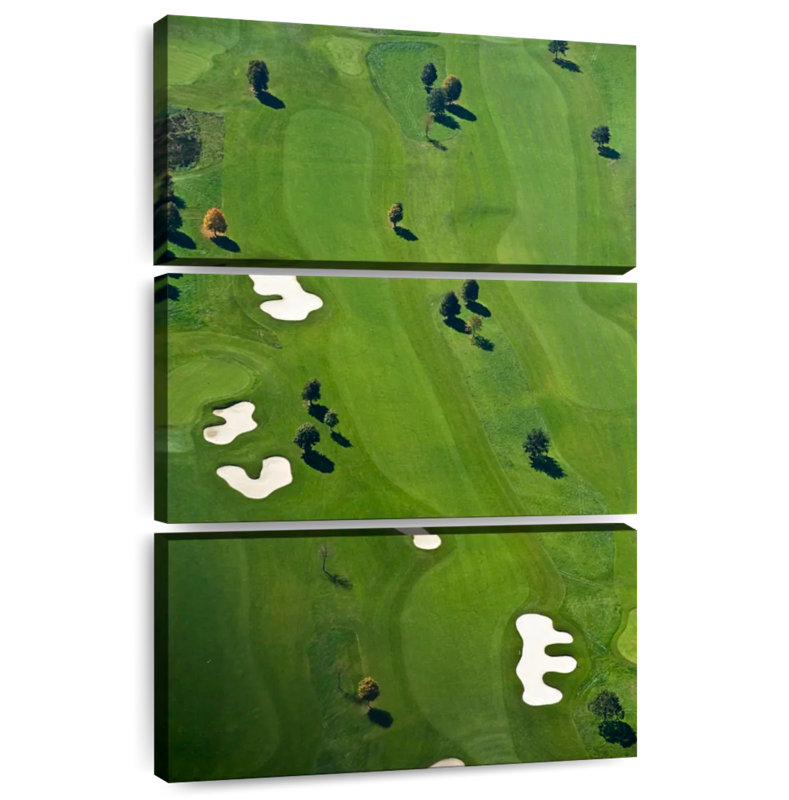 Sireci Golf Course From Above, 38" H x 24" W