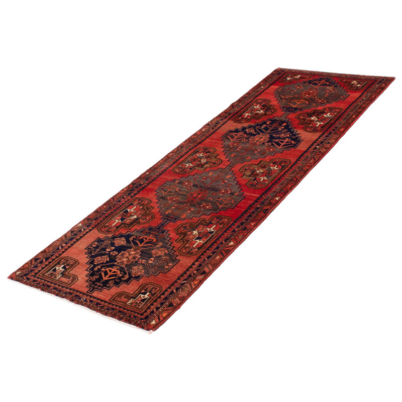 Tapis de couloir unique en laine noué à la main nouvel âge 3 pi 5 po x 10 pi Jesselee
