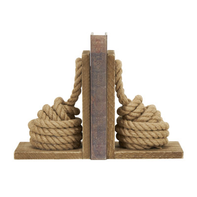 Serre-livres en bois