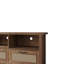 Meuble télé avec tiroirs et tablettes Modern Media Console