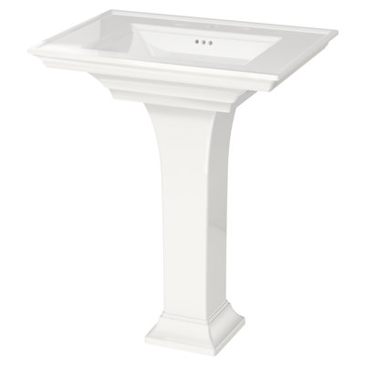 American Standard Town Square S 22.5'' Ceramic Rectangular Bathroom Sink with Overflow