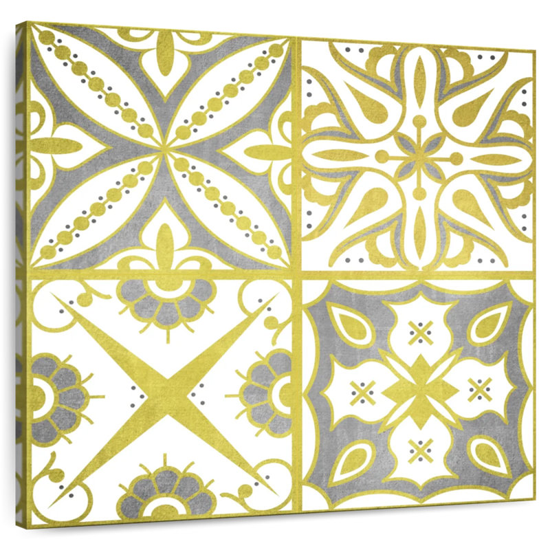 Kerner Lime Gold Azulejo Tiles